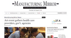 Desktop Screenshot of manufacturingmirror.com