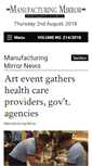 Mobile Screenshot of manufacturingmirror.com